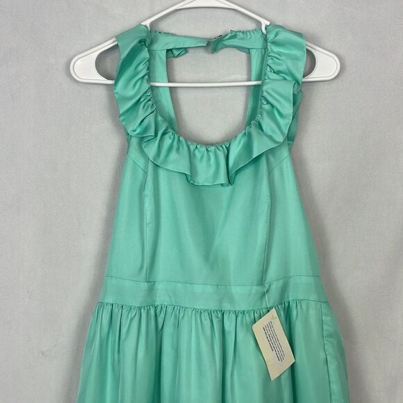Kirribilla Tinsley Dress. Color Mint. 100% Silk. Size 8. New With Tags. - Picture 4 of 13